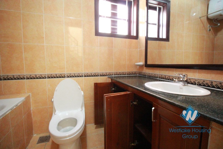 Charming house with small yard for rent in Ciputra, Block D, Tay Ho, Ha Noi